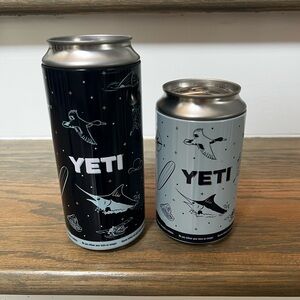 NWOT set of 2 yeti stash cans
